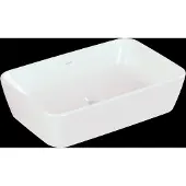 Villeroy & Boch Architectura - Opzetwastafel, 60x41 cm, met overloop, CeramicPlus, alpine wit 5A2760R1