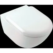 Villeroy & Boch Antao - Hangend toilet, Rimless, CeramicPlus, TwistFlush, alpine wit 4674T0R1