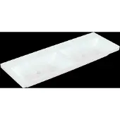 Villeroy & Boch Wastafel subway 3.0 dubbele wasbak 47x130x16.5 cm wit alpin