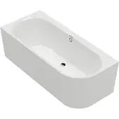 Villeroy & Boch Oberon 2.1 - Bad 18x8 cm, links, alpine wit UBQ180OBN9CL00VD01