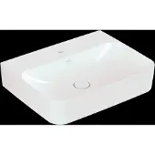Villeroy & Boch Finion wastafel 1 kraangat 60x47cm ceramic+ zonder overloop wit