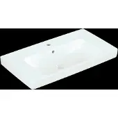 Villeroy & Boch Architectura - Wastafel 80x45 cm, met overloop, met kraangat, CeramicPlus, alpine wit 4A8780R1