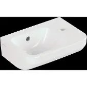 Villeroy & Boch Villeroy en Boch Architectura fontein met kraangat rechts met overloop 36x26cm wit SHOWROOMMODEL
