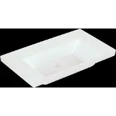 Villeroy & Boch Wastafel Subway 3.0 Met CeramicPlus Geen Kraangaten Geen Overloop 80x47x16.5 cm Stone White