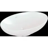 Villeroy & Boch Loop&Friends - Opzetwastafel, 56x38 cm, zonder overloop, CeramicPlus, alpine wit 4A4701R1