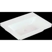 Villeroy & Boch Wastafel subway 3.0 met ceramicplus geen kraangat geen overloop 60x47x16.5 cm stone white