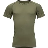 Devold - Lauparen Merino 190 Base Tee - Merino-ondergoed L, olijfgroen