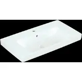 Villeroy & Boch Architectura - Wastafel 80x45 cm, met overloop, kraangat, alpine wit 4A878001