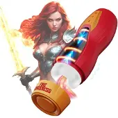 Masturs - Solara Fire Sorceress Multifunctionele Masturbator voor Mannen