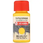 Royal Talens Textielverf - Dekkend - Zonnig geel - Art Creation - 50ml