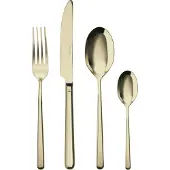 Sambonet Bestekset Linear Mirror PVD Champagne (24-Delig)