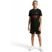 Nike Paris Saint-Germain Strike Trainingsset 2026-2027 Kids Zwart Felrood Donkerblauw