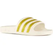 Adidas Adilette Aqua dames badslippers wit goud maat 37