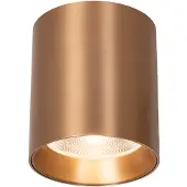 Lucide Opbouwspot Straxx champagne Ø 8cm