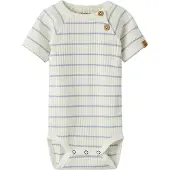 Lil´ Atelier Rompertje/body 'NBMKail' opaal / wit