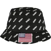 Mister tee Hoed 'Nasa' zwart / wit