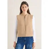 Cecil Dames Blouson gilet - Beige - L