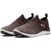 Puma Softride Premier Slip-On Knit Hardloopschoenen Dames 309834 20 Chocolate -Gray
