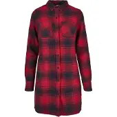 Urban Classics Blousejurk marine / rood