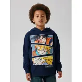 Name It Kids Sweatshirt 'NKMJIL Dragon' navy / opaal / geel / donkeroranje