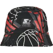 Starter Black Label Hoed oranjerood / zwart / wit
