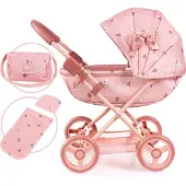 Bayer - Dolls Pram Cosy - Pink/Gold (12726AA)