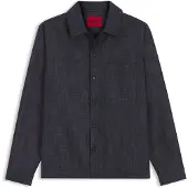 HUGO Ejiri 10280623 Red Overhemd Met Lange Mouwen