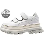 Art Dames Core 2 leren schoenen wit (39), Eco-leer, 3 tot 5 cm, Klittenband, Casual 116441170003_017