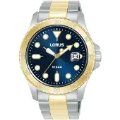 Lorus Watches Rs970dx9 42mm 10atm Quartz/analogical Horloge