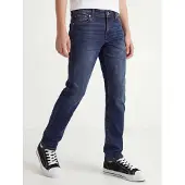 Jack & Jones Kids Junior Jeans 'Glenn' blauw denim