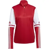 Adidas Squadra 25 Training Half Zip Sweatshirt Rood L / Regular Vrouw