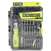 Ryobi RAK59SD | 59-delig Schroevendraaierset - 5132002251 - 5132002251