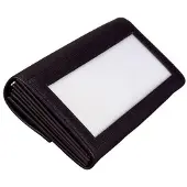 Alassio 42063 - Unisex - Leer - Zwart - Effen - Hand - 100 mm, Zwart