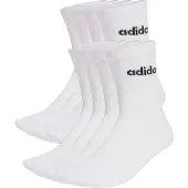 Adidas Sportsokken 'LINEAR CUSHIONED CREW SOCK 10 PAIR PACK' zwart / wit