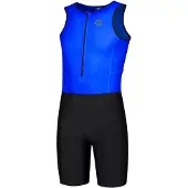 Rogelli Florida Dames en Heren Trisuit - Mouwloos - Zwart/Blauw