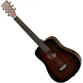 Tanglewood TWCRT Crossroads Left-Handed Travel Acoustic Whisky Burst