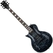 ESP Guitars ESP LTD EC-1000 Piezo Left Handed See Thru Black