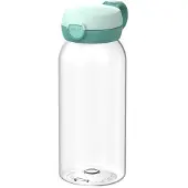 Mepal Drinkfles met flipdop Campus - 600 ml - Waterfles kinderen - Lekdicht - Hygiënische deksel - Cool mint