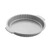 KitchenAid - Metal Bakeware Quicheform - Silver - 28 cm