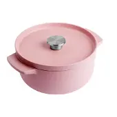 KitchenAid Gietijzeren Braadpan 'Dried Rose' Ø22cm / 3.25L