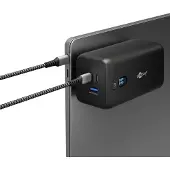 Goobay Laptop Powerbank | 20.000 mAh | 2x USB-C, 1x USB-A | Power Delivery | Zwart