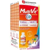 Forte pharma MultiVit'Kids Vitamines en Immuniteitssiroop 150 ml