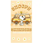 Snoopy Strandlaken - 70x140 cm - Yellow