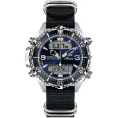 Chris Benz - CB-D200X-D-NBS - Duikershorloge - Unisex - Quartz