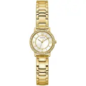 GUESS Analoog horloge 'Lady G' goud / transparant / wit