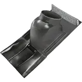 WOLF Universele pan schuin dak 25-45Gr roodbruin, 1720205