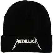 Metallica - Logo Beanie Muts - Zwart