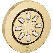 GROHE Rainshower Aqua zijdouche met 2 straalsoorten, geborsteld cool sunrise