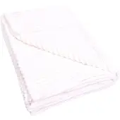 QUVIO Beige plaid - Polyester - 200x230 cm - Beige