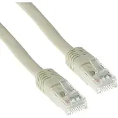 ACT IB6405 U/UTP CAT5E Patchkabel Ivoor - 5 meter